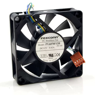 ��ʿ�� FOXCONN PVA070F12H 12V 0.42A 7CM 7020 4��PWM CPU�L��