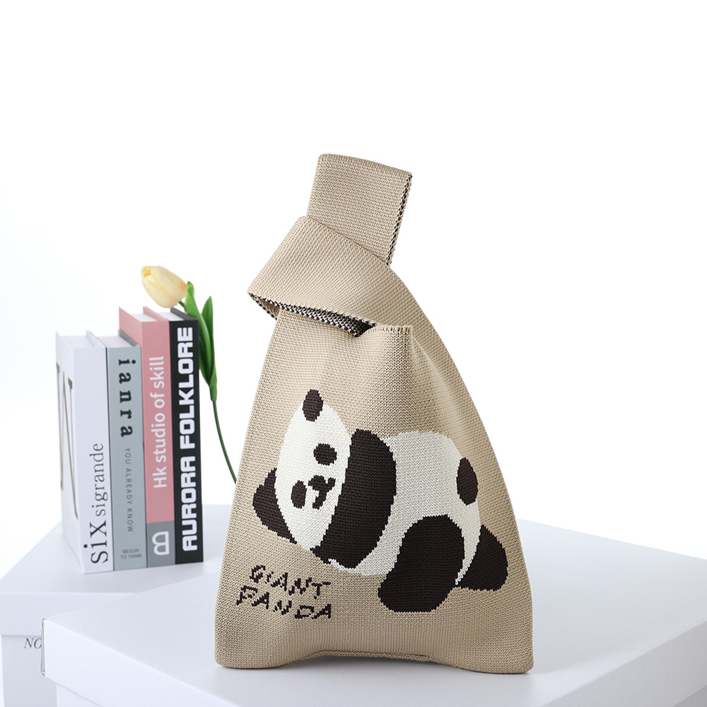 2024 Flying Weaving Bag Tote Bag Versión coreana del nuevo bolso de mano de moda Fabricante de bolsas de compras casuales de gran capacidad para estudiantes