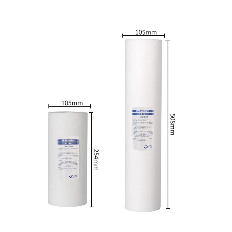 Universal filtration water purifier, pure water machine, direct drinking machine, water purifier, melt-blown filter element, front large fat 10-inch PP cotton filter element