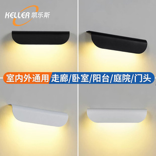 Outdoor Wall Lamp Courtyard Villa Home Entrance Simple Modern Aisle Balcony Waterproof Outdoor Corridor Creative Exterior Wall Lamp