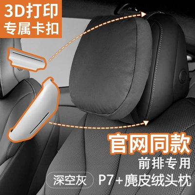 Interior Seat, Lumbar Support, Modification — Headrest - suitable-for-xpeng-front-headrest-deep-space-gray-g7p73d-mold-only