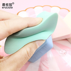 廠家 4色菱形粉撲一次性粉撲棉花糖不吃粉海綿塊乾濕兩用生產批發