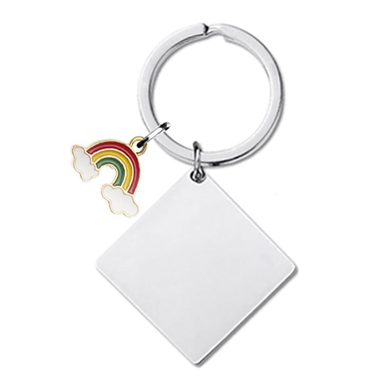 40g Weight Bag Pendant, Keychain Classification 1 Piece Quantity Casual, Daily Occasion Metal Material Rainbow, Jellyfish, Customization Laser Engraving Pattern Unisex Gender Vintage Style, Classic Style Style Vintage Style Classic Style Rainbow Jellyfish Customization Laser Engraving Metal Unisex Bag Pendant Keychain 1