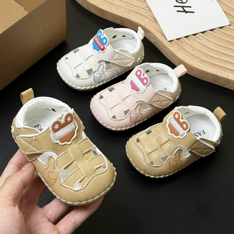 Children's sandals, summer footwear for early age, shoes, 0-2 years, 6-12 month, soft sole