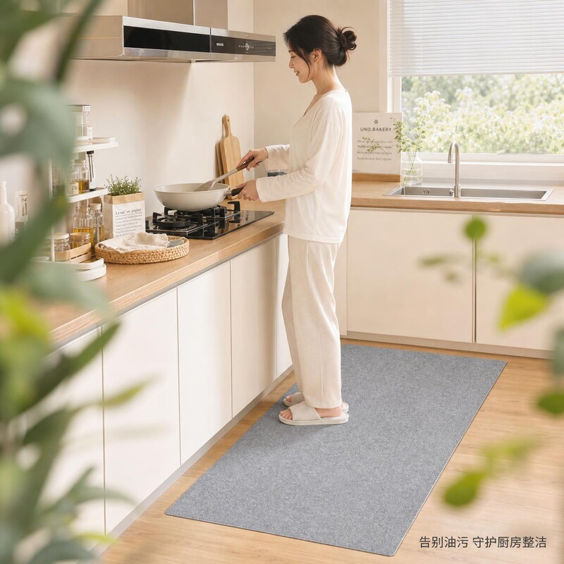 Disposable kitchen mats, no-wash, monthly disposable, kitchen oil-proof, non-slip, dirt-resistant, bathroom, toilet, absorbent foot mats Disposable kitchen mats, no-wash, monthly disposable, kitchen oil-proof, non-slip, dirt-resistant, bathroom, toilet, absorbent foot mats