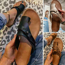 外贸大码夹趾拖鞋女跨境Women Slippers平底休闲夹拖鞋女鞋批发