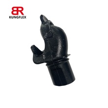 KUNGFLEX 铁路车制动风管接头 列车管机车刹车软管总成连接器接头
