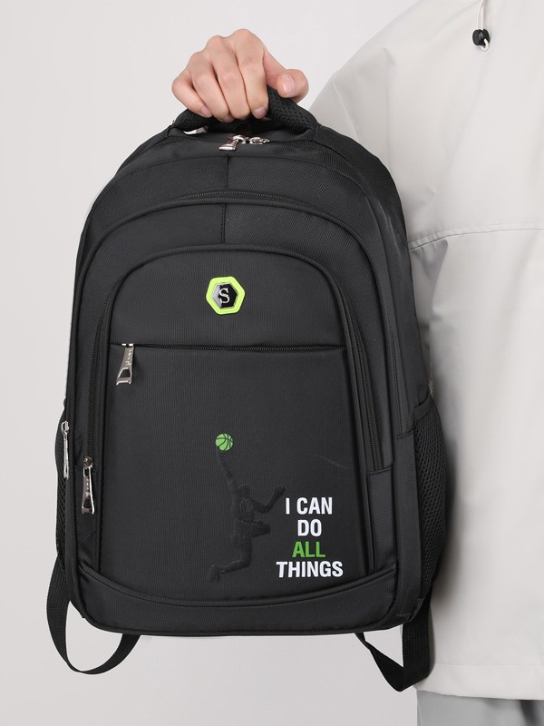 Mochila para hombre, mochila de ocio de gran capacidad, bolsa de computadora de salida multifuncional transfronteriza, mochila escolar para estudiantes de moda