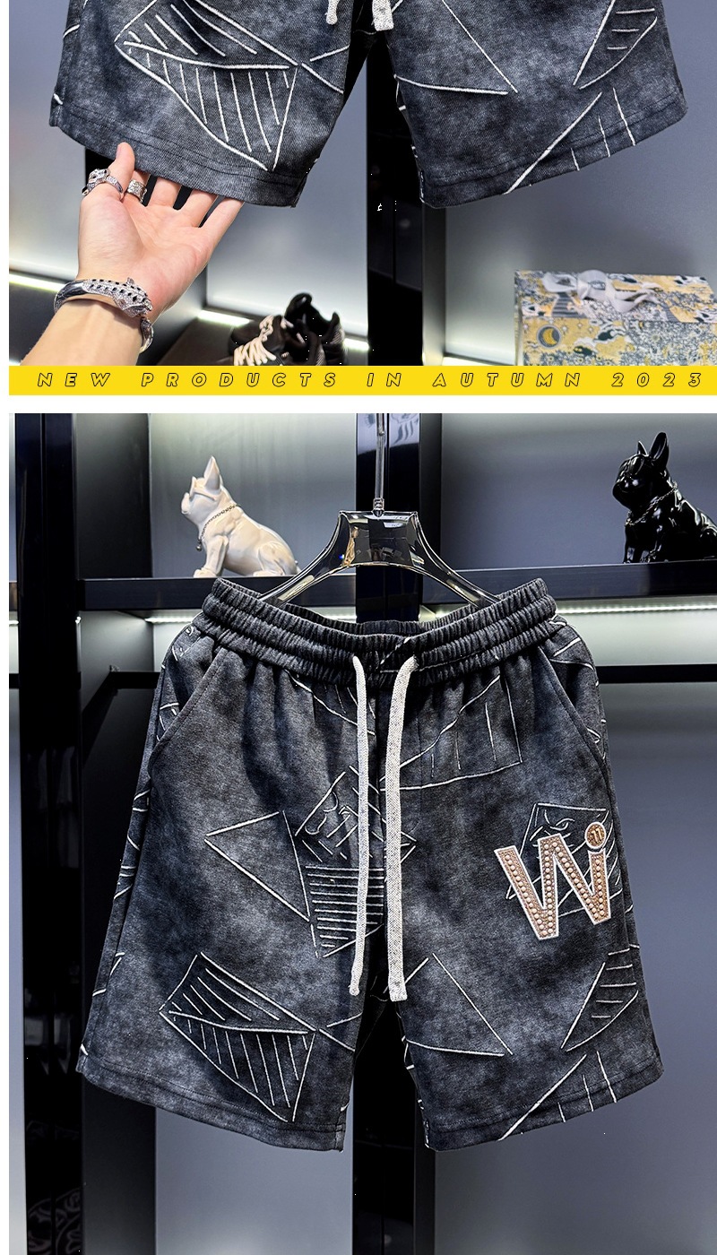 Men's Cargo Shorts - American Style Workwear Casual 5-Inch Shorts With Multiple Pockets, Loose Fit Summer Short Pants_viptrois.com