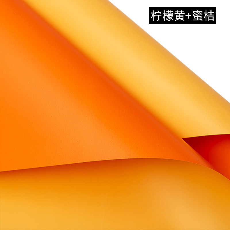 Papel de embalaje de ramo, papel de regalo de papel Ouya de dos colores, papel de regalo de flores, papel de bricolaje floral, papel de embalaje, papel de flores Han Su