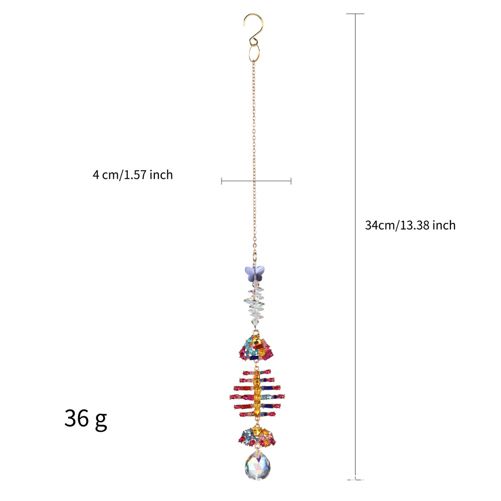 Vintage Style Simple Style Cat Artificial Crystal Wind Chime display picture 3