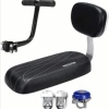 1 set of black back+cushion+armrest+pedal plate+bell