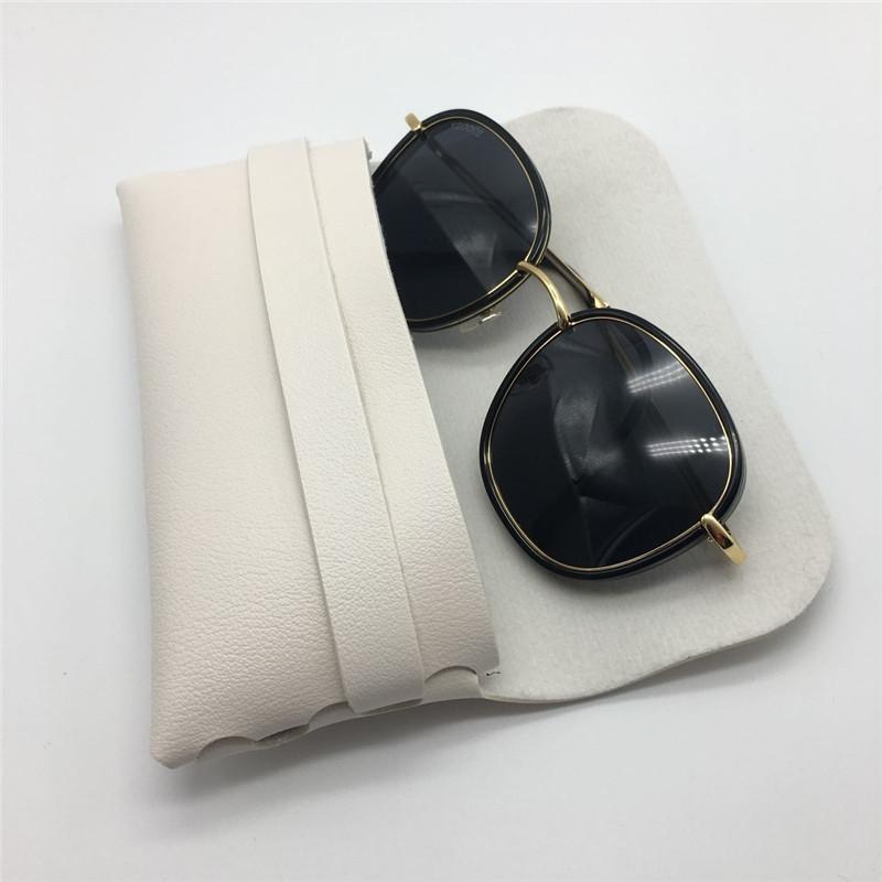 New High-End Design Glasses Case, Leather Glasses Case, High-End Pi Leather Sunglasses Case, Sunglasses Case, Glasses