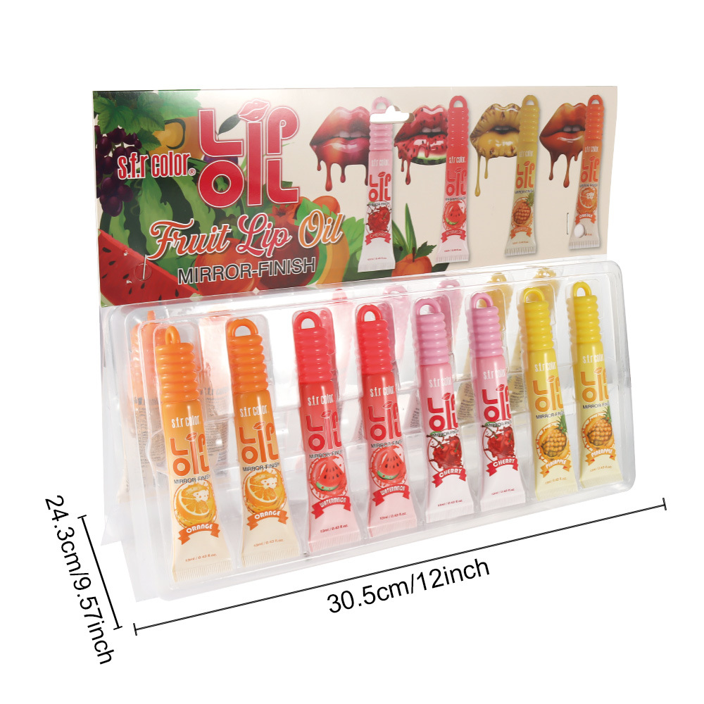s.f.r color fábrica de venta directa diluir el lápiz labial de marca labial base humectante brillante hidratante relajante aceite labial de fruta image 5
