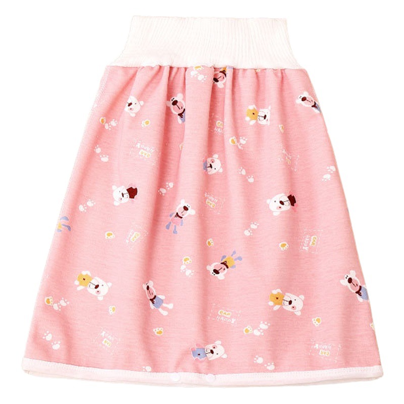 Baby's Diaper Skirt Diaper Pants Bed-wetting Artifact Baby Children's Leak-proof Waterproof Large Washable Pad Diaper