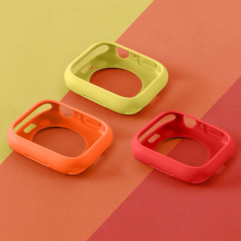 Suitable for Apple Watch Tpu Soft Protective Case Candy-Colored Watch Protective Case Suitable for Apple Watch Tpu Soft Protective Case Candy-Colored Watch Protective Case