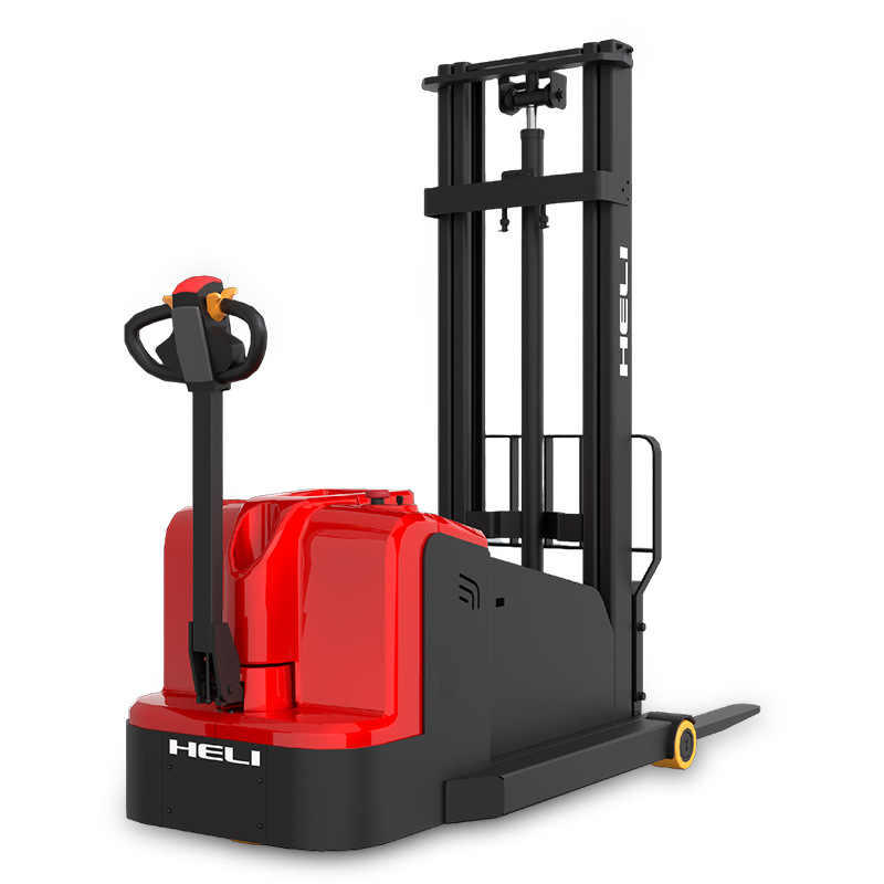 Montacargas Contrabalanceado sin Patas Heli de 1 Tonelada, Apilador Eléctrico Manual, Camión de Carga y Descarga de Palés, Montacargas Eléctrico