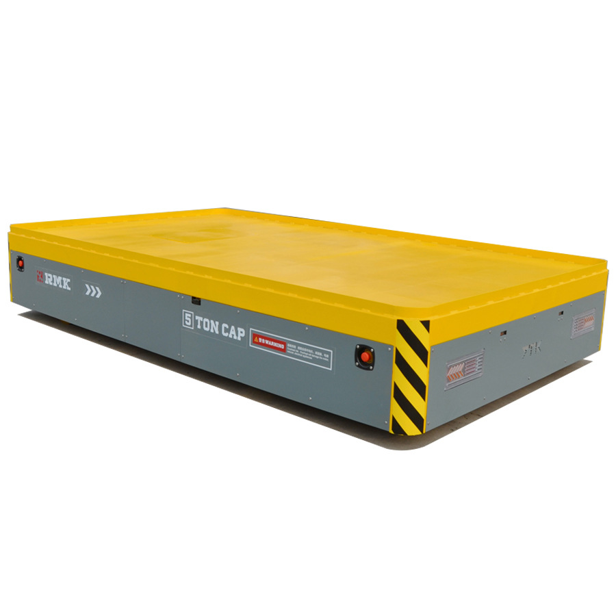 钢筋工程施工有轨电动转运平台车60t电动无轨平车蓄电池周转台车