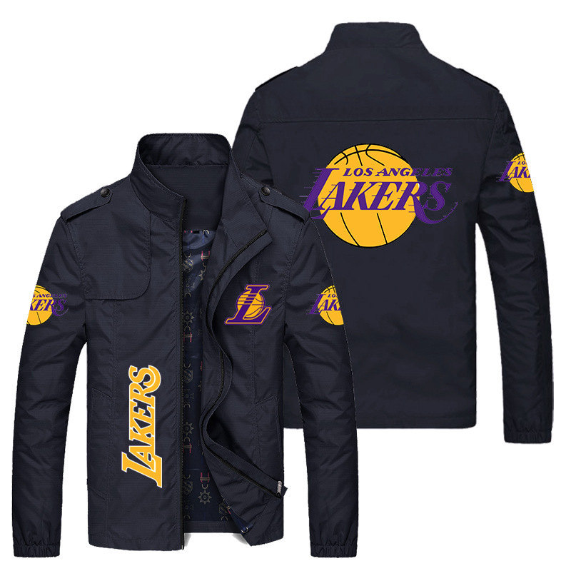 European and American Autumn Cross-Border Men's Zip-Up Cardigan Jacket Lakers Black Mamba Sports Coat Youth Loose Jacket European and American Autumn Cross-Border Men's Zip-Up Cardigan Jacket Lakers Black Mamba Sports Coat Youth Loose Jacket
