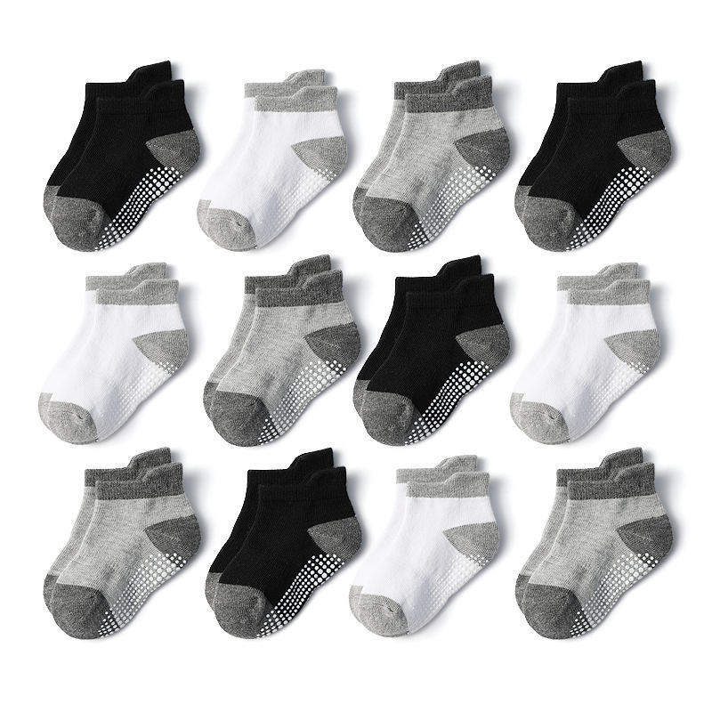 High-Quality Men's Ankle Sports Running Socks with Cushioning, Sweat-Wicking, Anti-Blister Features, Low-Cut Athletic Short Socks for Men