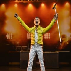 Necaクィーンズバンドボーカルフレディ86年魔法ツアー7インチ可動フィギュア