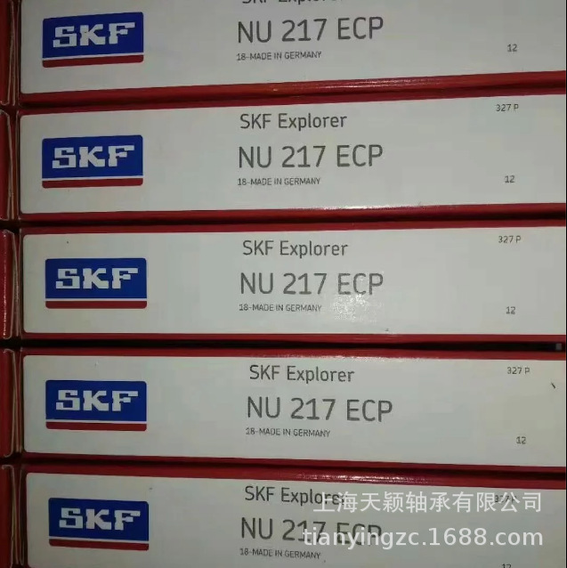 专业经销正宗原装SKF轴承NU217ECP 斯凯孚轴承 电机轴承 SKF