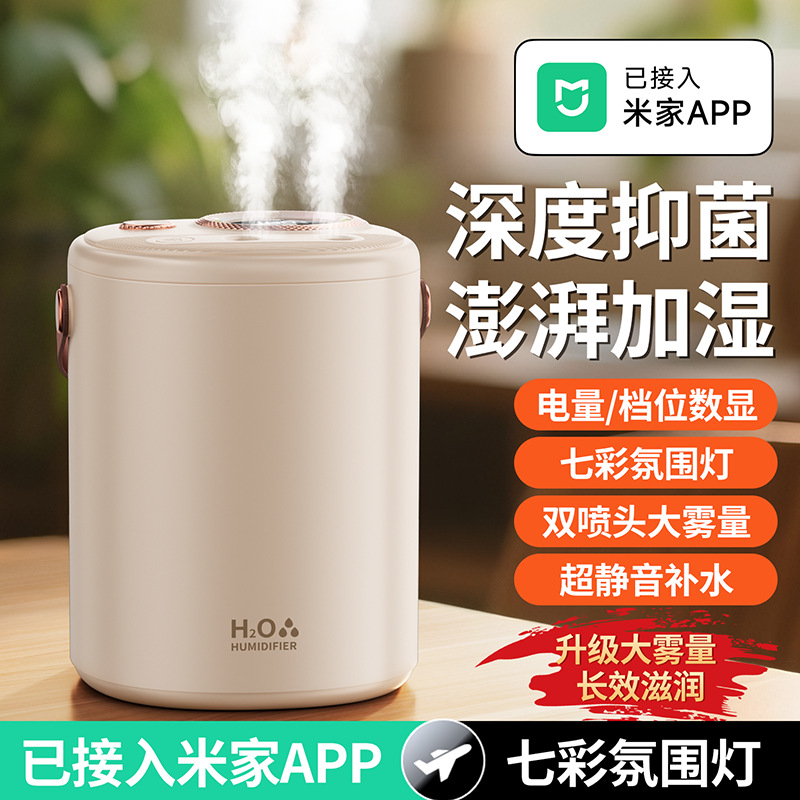 Humidifier Household Silent Bedroom Pregnant Women and Infants Small Office Desktop Dormitory Large Fog Volume Air Atomizer