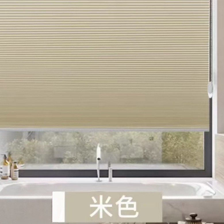 軽量高級電動ハニカムカーテン、穴あけ不要、ベッドルーム用、夏の窓辺、遮光・断熱、紐なしカーテン|undefined