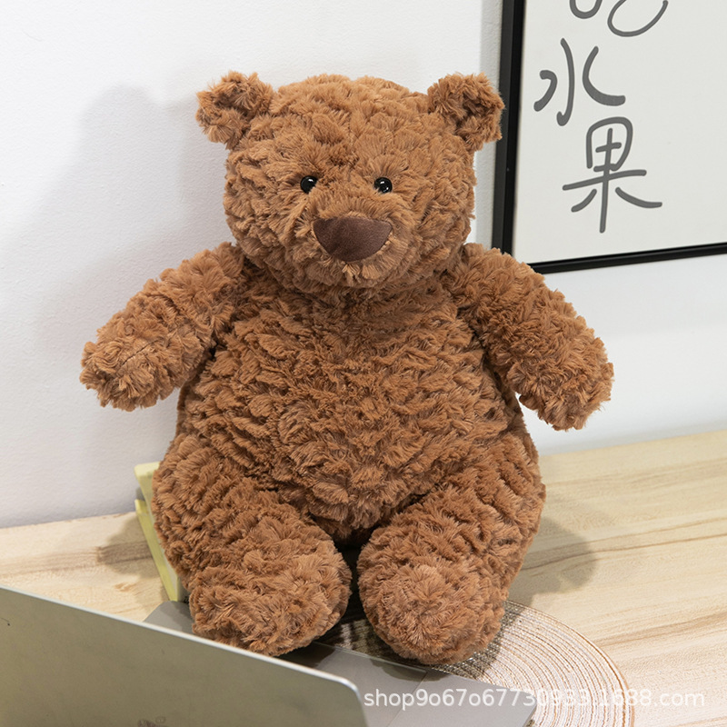 Cute Barcelona Bear Doll Plush Toy Teddy Bear Super Soft Doll Soothing Female Wedding Gift Foreign Trade Wholesale Cute Barcelona Bear Doll Plush Toy Teddy Bear Super Soft Doll Soothing Female Wedding Gift Foreign Trade Wholesale