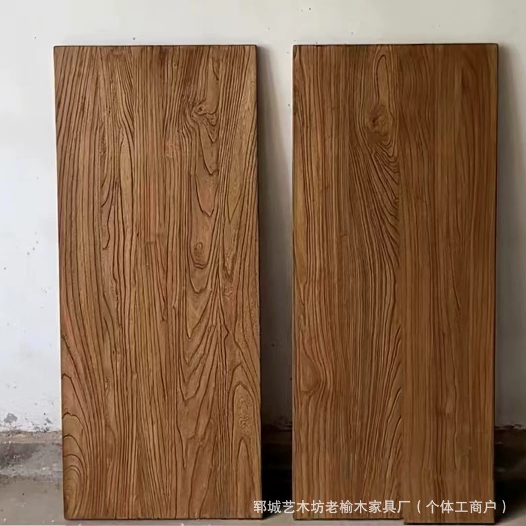 Северный старый вяза массивная деревянная доска выветривания натуральной текстуры столешница барная доска ретро старый декоративный лист