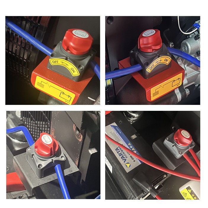 interruptor de batería de generador diesel seguro y duradero interruptor de perilla de dos velocidades suministro directo de fábrica de piezas de respaldo de emergencia