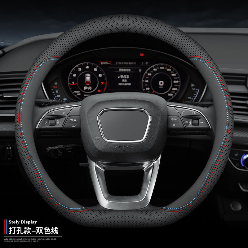 フォルクスワーゲン ステアリングホイールカバー Sagitar Tiguan Tanyue Magotan Tange Passat Touron 2025 Lavida Bora レザー|undefined