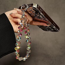 P 13771 Crystal Bead Phone Lanyard Chain ˮ�������ֻ���