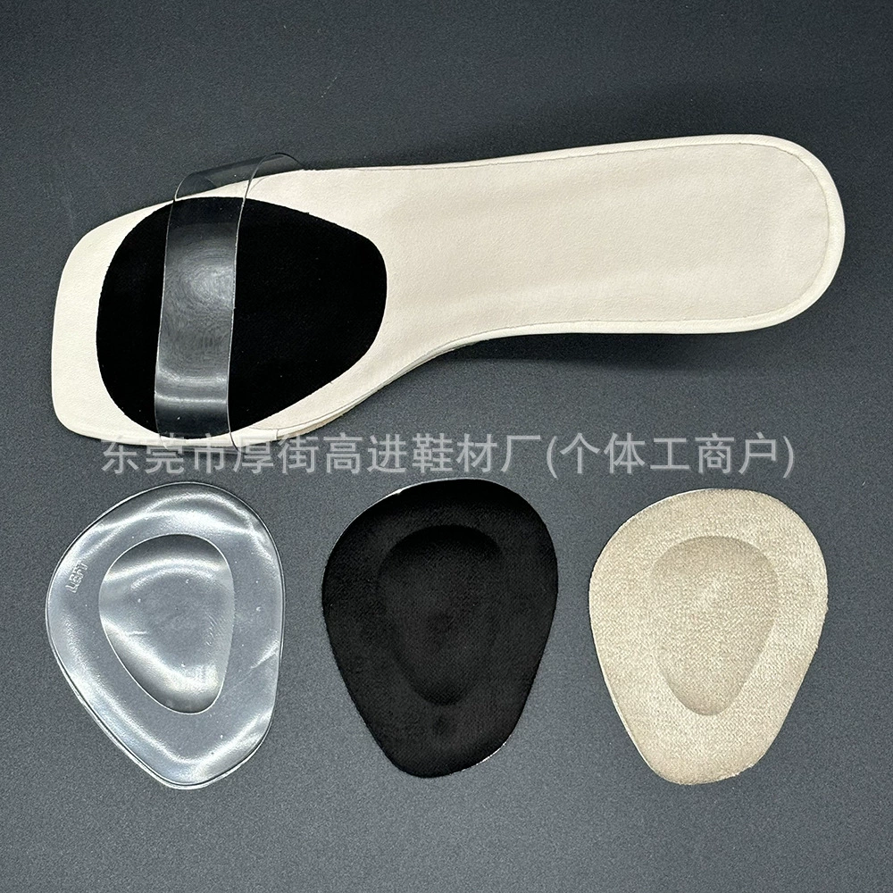 Горячая продажа GEL передняя подушка с выпуклыми точками массажа противоскользящие амортизирующие сандалии на высоких каблуках силиконовая мягкая полукарная прокладка