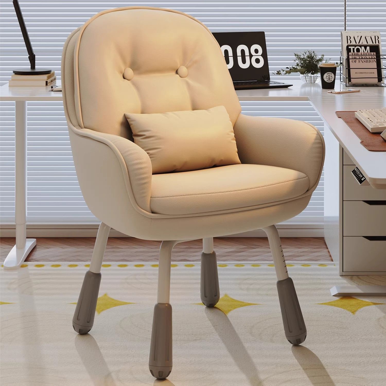Chair Computer Chair Youth Study Chair Desk Chair Bedroom Makeup Home Office Chair Comfortable Sedentary Back Chair