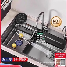 �N��ϴ�����β�304���P�ˮ��̨��ϴ��ۼ��üӺ�ϴ�˳�ˮ��