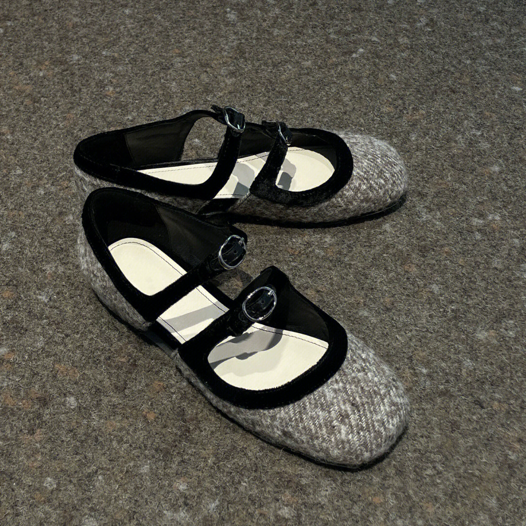 Женские летние балетки Мэри Джейн из французской шерстяной натуральной кожи с круглым открытым носком, новинка 2025 года, однорядные сандалии