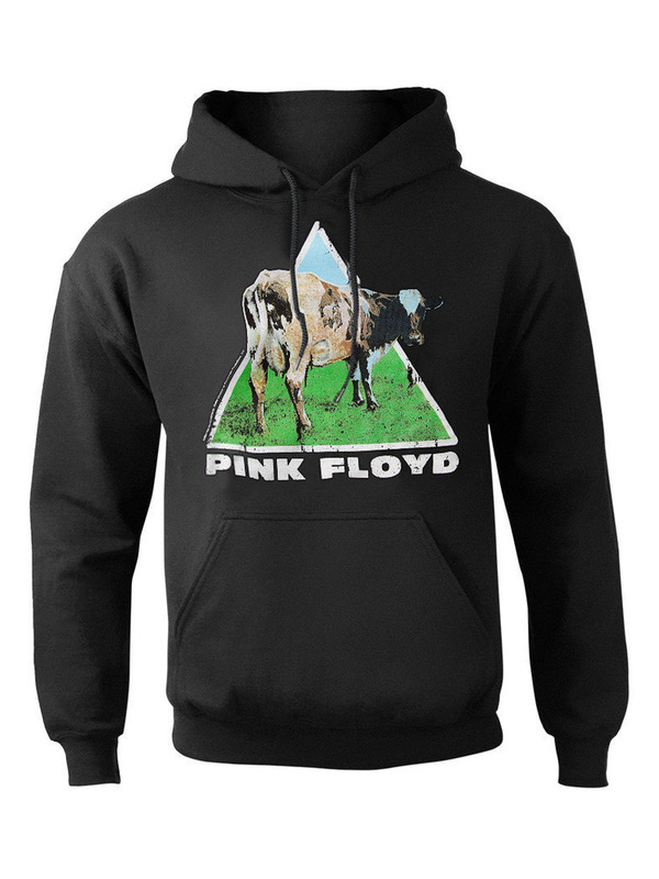 Pink Floyd American Autumn and Winter Warm Thickeneded Loose Hooded Sweatshirt for Men
