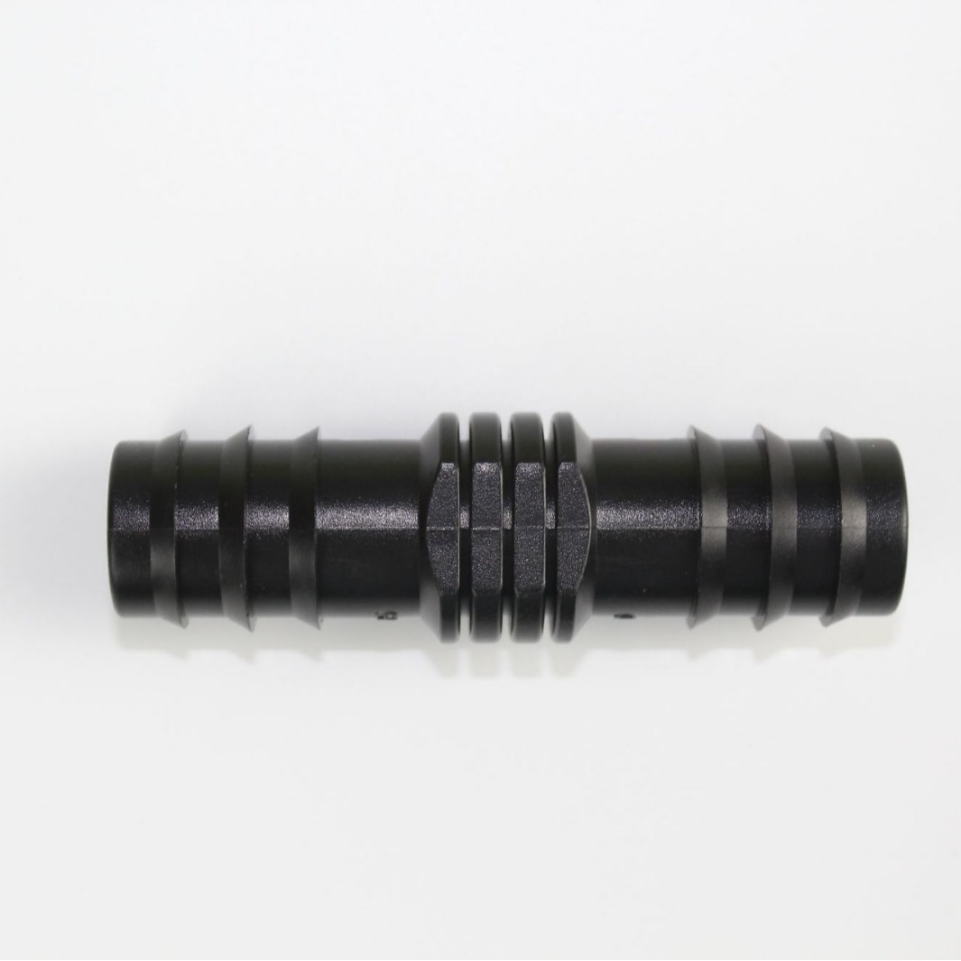 25 PE tubo púbido directo a través de micro spray goteo spray pe tubería enchufe simple accesorios de conexión directa 6 tuberías image 3