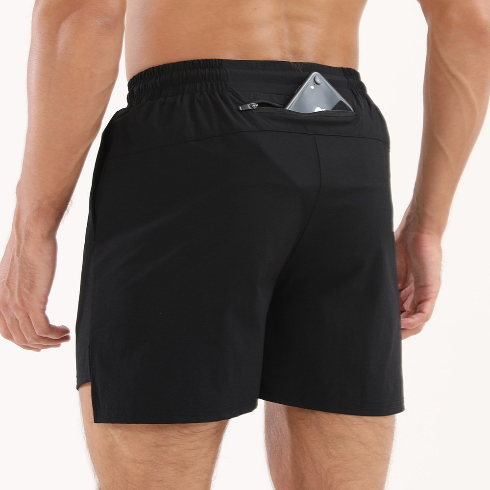 Pantalones cortos deportivos masculinos, ocio, moda, baloncesto, carrera, fitness, entrenamiento de secado rápido en verano, pantalones de cinco puntos de nylon transpirables