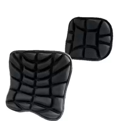 Electric vehicle seat cushion, shock-absorbing, sun-proof, shock-absorbing seat cushion, extra soft and thick, universal for scooters, heat-insulating (Motorcycle cushion) - set