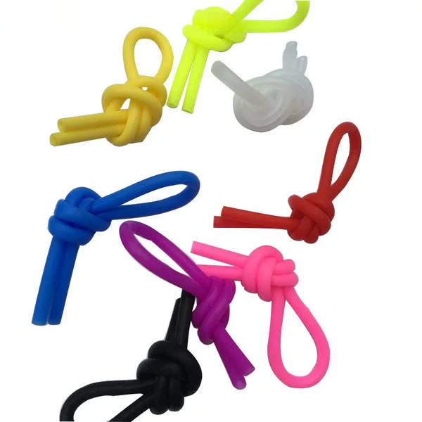 Soft Silicone Shock Absorber Knot-Shaped Tennis Racket Shock Absorber, Squash Racket Shock Absorber, Anti-Vibration, Lightweight, High Elasticity