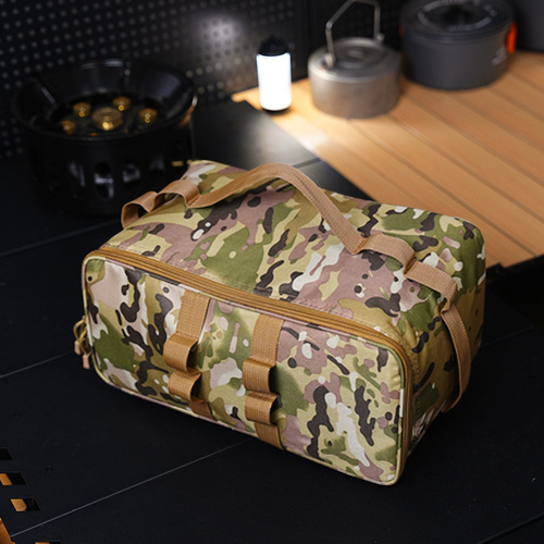 Outdoor picnic camping bag foldable portable tool storage bag lightweight large capacity storage tool bag