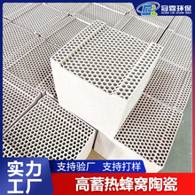 莫来石蜂窝陶瓷蓄热体 100x100x100mm 高炉/轧钢炉用陶瓷蜂窝砖