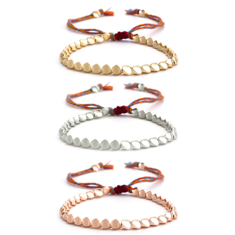 New hot bracelet fashion minimalist retro style bohemian holiday style hand-woven women's bracelet New hot bracelet fashion minimalist retro style bohemian holiday style hand-woven women's bracelet