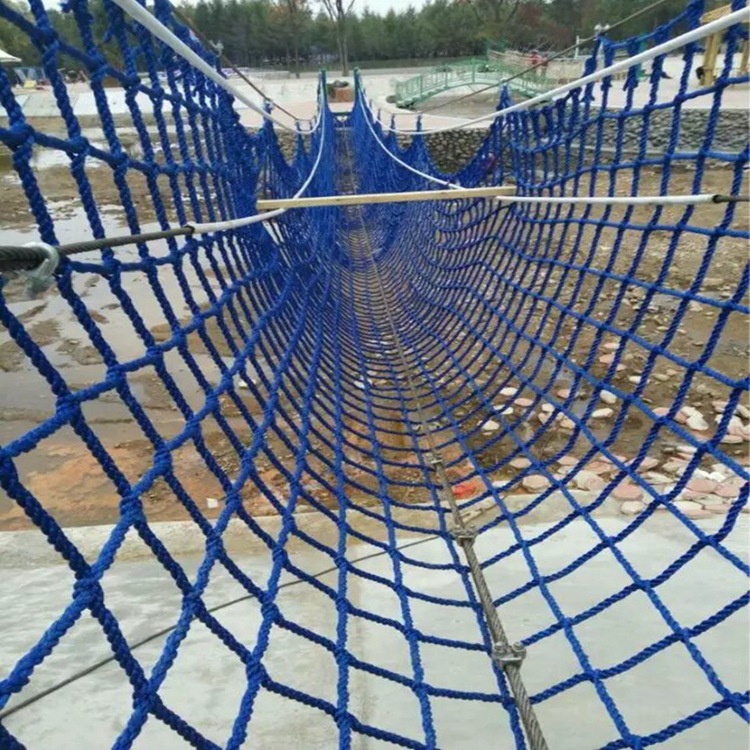 异型儿童攀岩攀爬网尼龙网游乐园幼儿园玩具拓展网绳麻绳装饰绳网