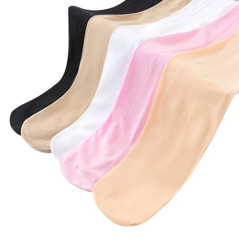 Детские носки для танцев весна-осень-лето тонкие белые чулки Бархатные колготки высокие эластичные леггинсы для девочек практика