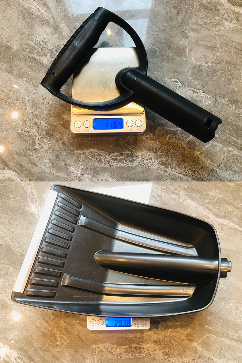 Cross-border car snow shovel 5-in-1 window de-icing scraper snow brush glass defroster winter tool