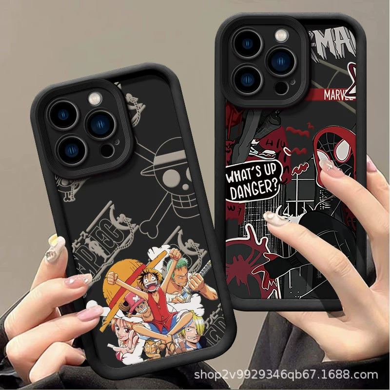 Apple, совместимый iPhone 15, чехол для телефона, мультяшный iPhone14 Pro, защитный чехол, iphone, 11