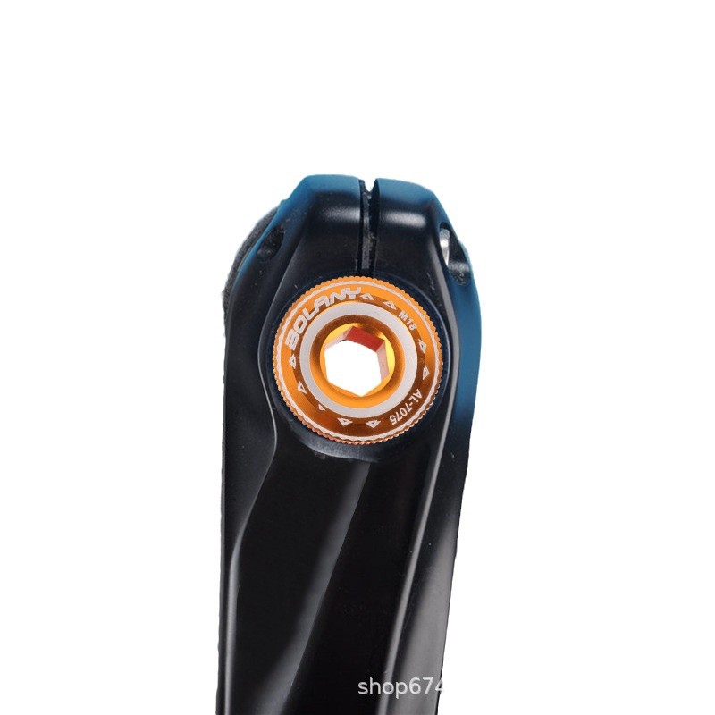 BOLANY mountain bike cubierta del cigüeñal M18 M20 hueco integrado tornillo compatible con XI manuo IXF